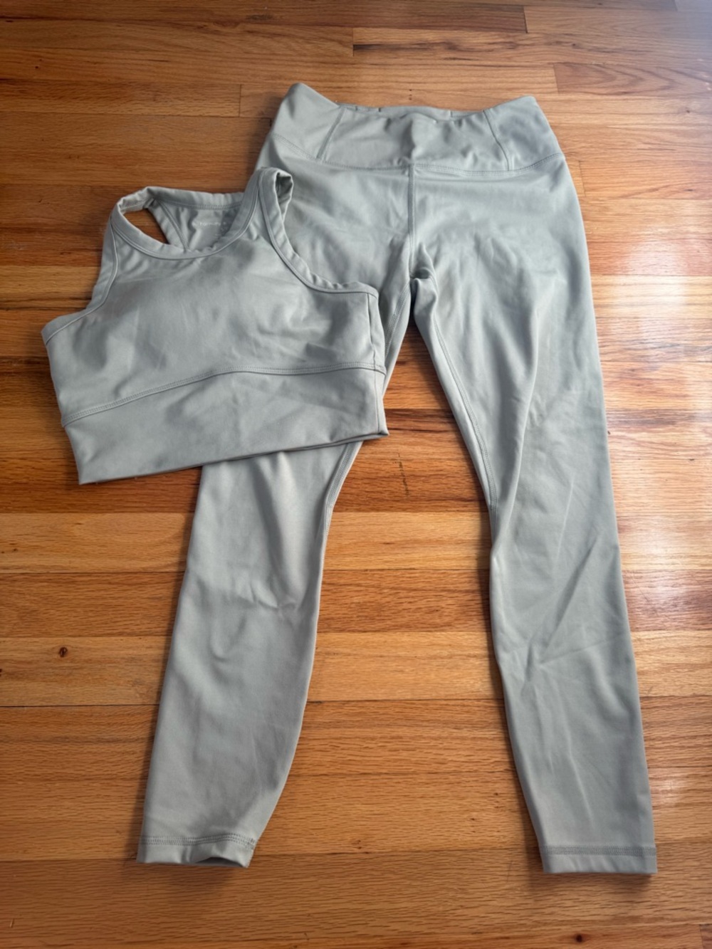 Sage athleisure/workout set